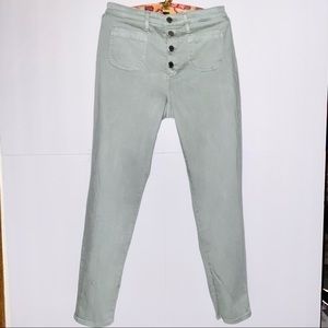 ANTHROPOLOGIE Button Fly Skinny Jean